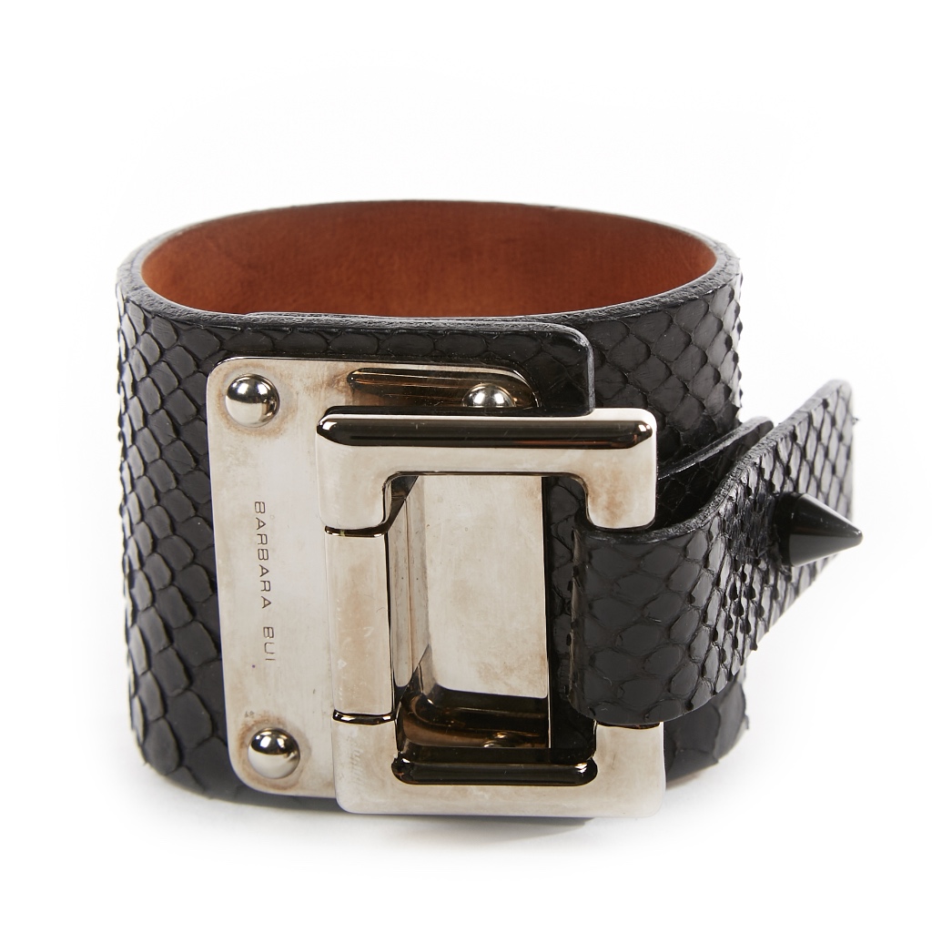 Barbara Bui Python Bracelet